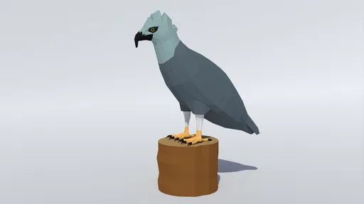 Low Poly Harpy Eagle