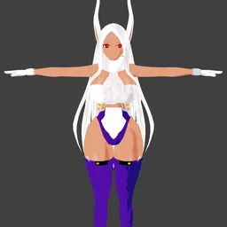 Female Character Model - Bunny