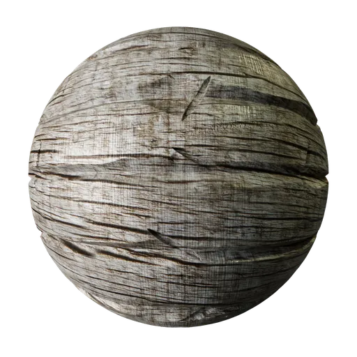 Stylised Wood Planks Weathered