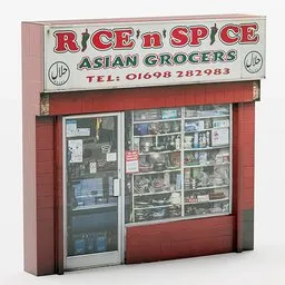 Shop Front Store Building