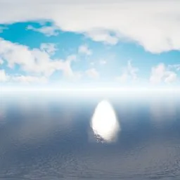 Sunny Ocean cloud Sky HDRI