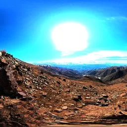 Clear Blue Sky HDRI