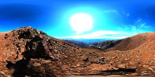 Clear Blue Sky HDRI