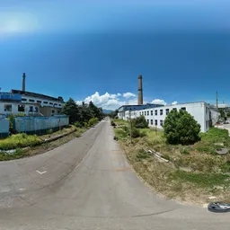 Factory metal ground dirt