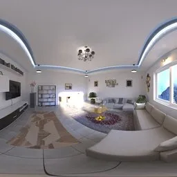 Living Room Interior HDRI