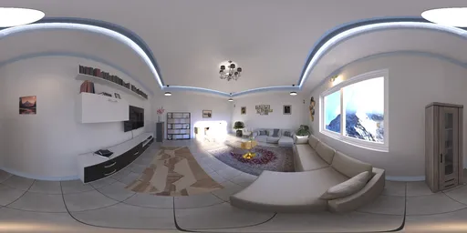 Living Room Interior HDRI