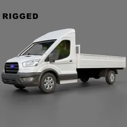 Ford Transit Flatbed Truck