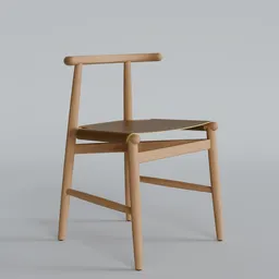 Elegant Wooden Chair
