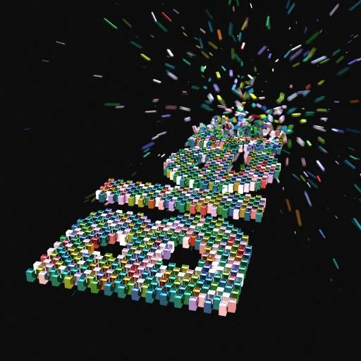 Text dissolve