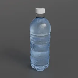 Plastic water bottle