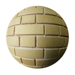 Brick Wall Yellow