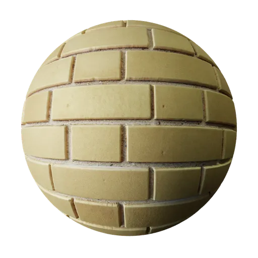 Brick Wall Yellow