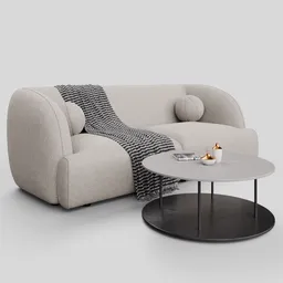 Querno Modern Luxury Japandi Couch