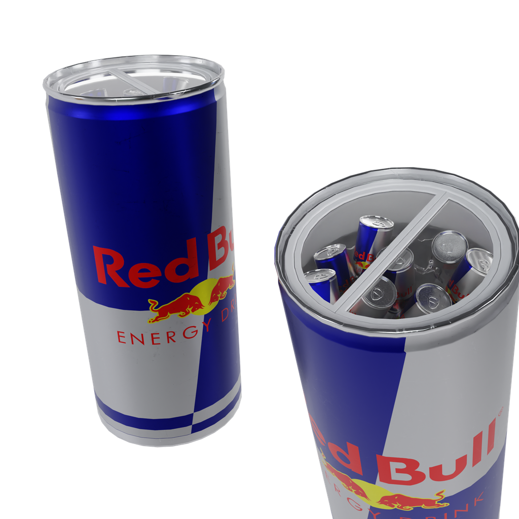 RedBull Cooler Restaurant / Bar models BlenderKit
