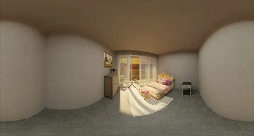 Elegant Seaside Sunset Chamber