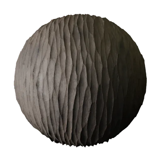 Dark carved wood