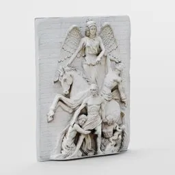 Stone Relief Statues