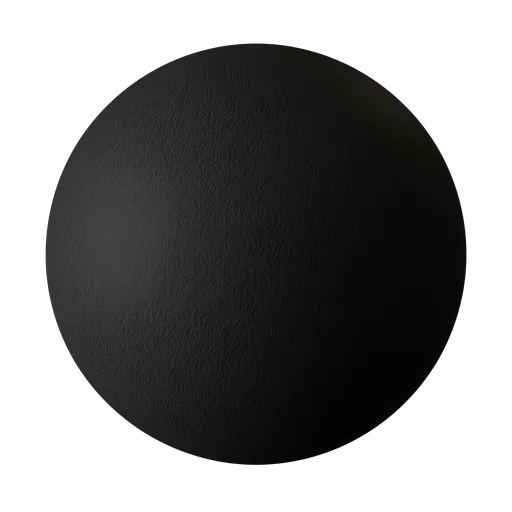 Black Painted Plaster Wall