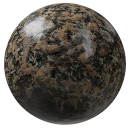 High-resolution PBR yellow-brown marble texture for 3D Blender material rendering.