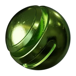 Heavy Scratched Painted Steel