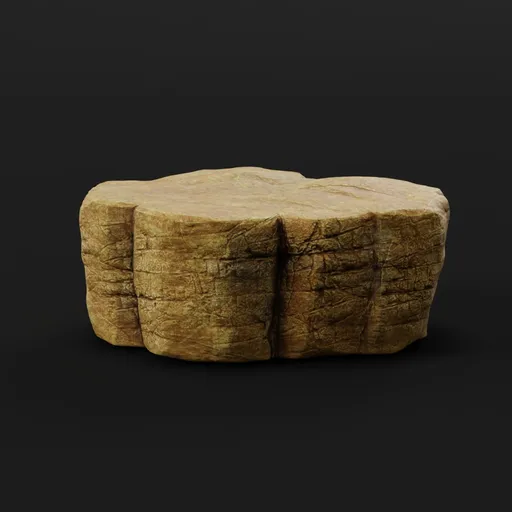 Flat Sandstone Rock