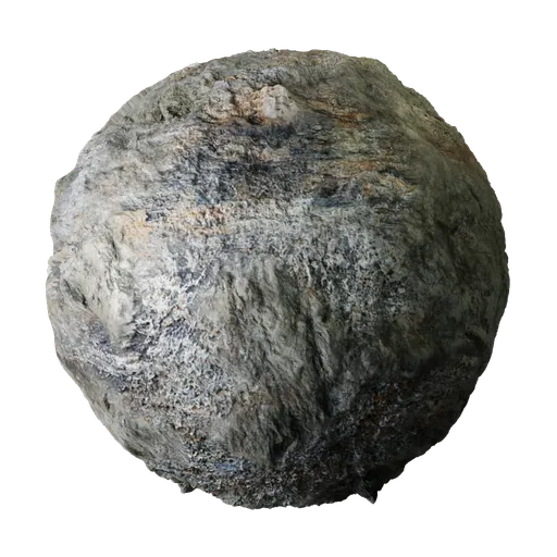 High-resolution 2K PBR cliff texture for 3D modeling and rendering, suitable for Blender and other 3D apps.
