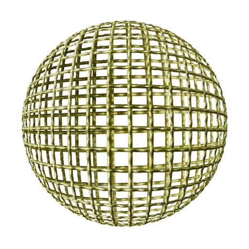 Yellow Wire Mesh