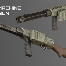 Mini machine gun