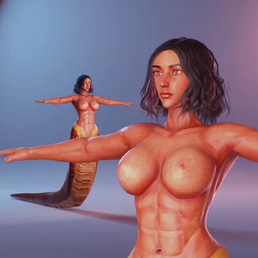 Lamia – Serpent Woman Creature