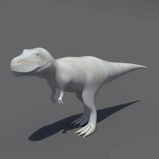 Tyrannosaurus Marble Statue