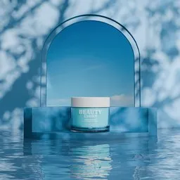 Product Visualization Water Scene