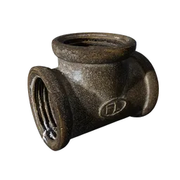 Metal water pipe interface