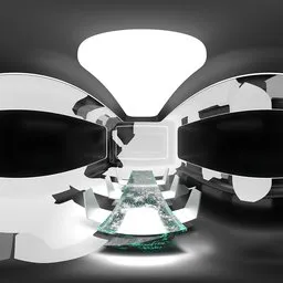 Futuristic Sci-Fi Interior HDRI