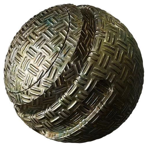 Metal Tread Plate Green