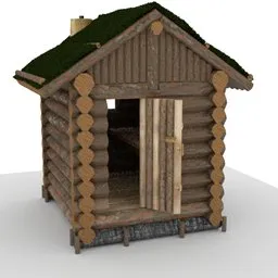 Log cabin