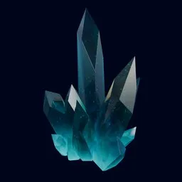 Blue crystall