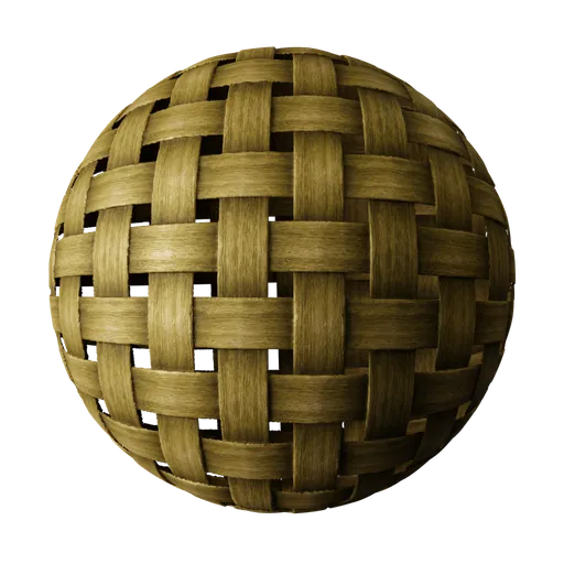Rattan Weave Wood