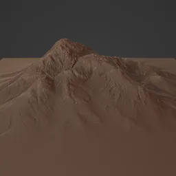 Mountain Rugged Brush