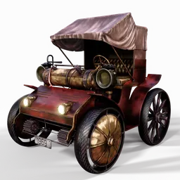 Steampunk Wagon