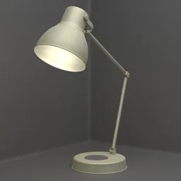 Ikea Hectar Beige Table Lamp