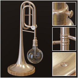Table Lamp Trumpet