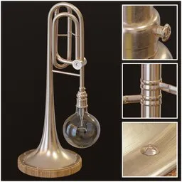 Table Lamp Trumpet
