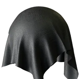 Dark Scratched Leather