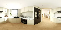 White Bright Modern Kitchen