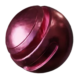 Pink Anodized Metal