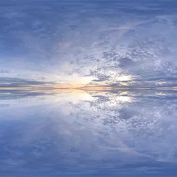 Infinite Sky - Cloudy Sunset