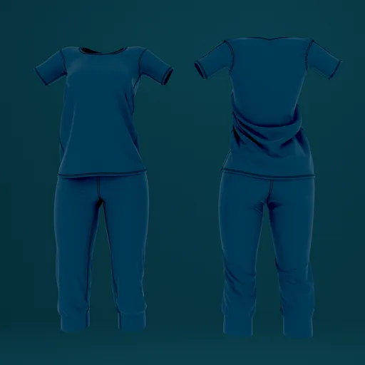 T-shirt & Shorts Clothing Set