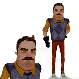 Old neighbor (4K Rigged)