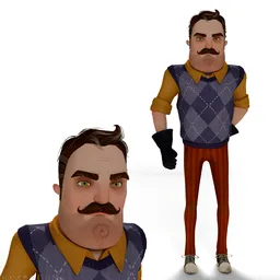 Old neighbor (4K Rigged)