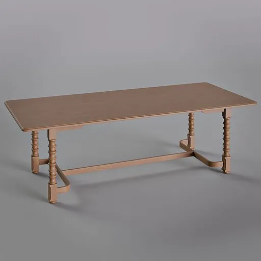 Modern traditional oak table